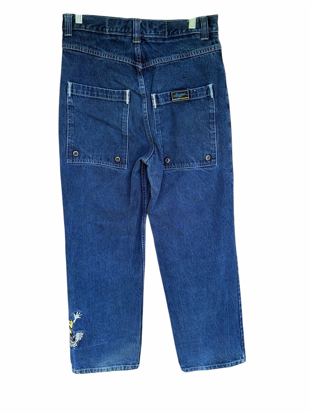 Vintage Y2K Paco Sport Baggy Embroidered Jeans Boys 16